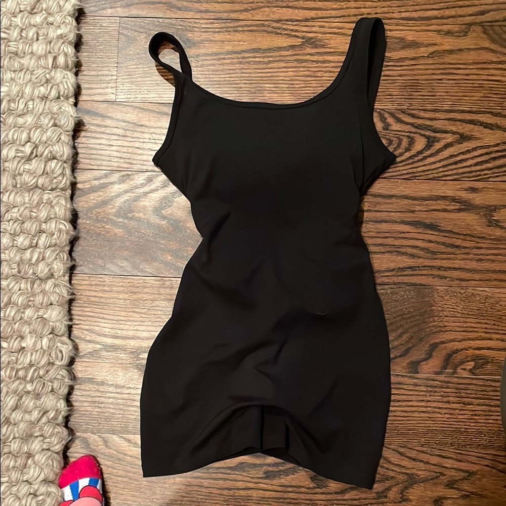 Black Work Out Tank Onesie